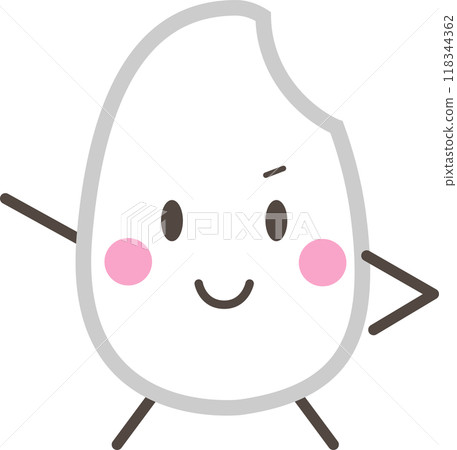 Smiling and healthy rice Smiling and healthy rice 118344362