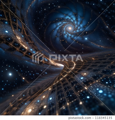 Intersecting Cosmic Paths in a Fractal Multiverse: A Vision Beyond Dimensions 118345135