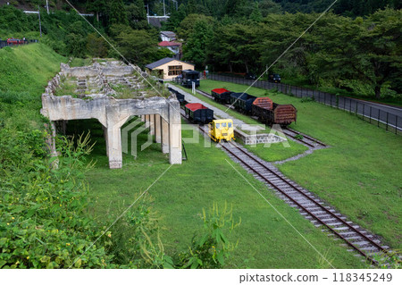 Oshi Station Ruins, Rokugo District, Nakanojo Town, Gunma Prefecture Oshi Station Ruins, Rokugo District, Nakanojo Town, Gunma Prefecture 118345249