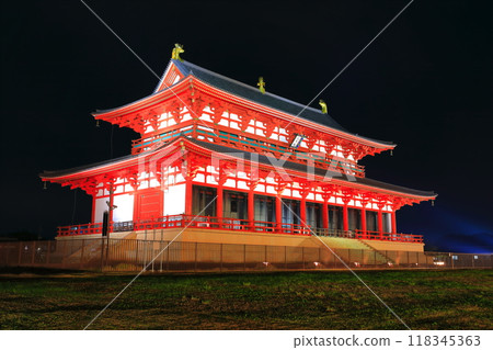 [奈良縣] 大極殿（平城京）燈飾 118345363