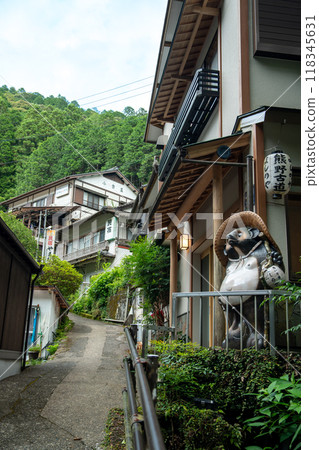 Yunomine onsen Yuzutsu, onsen village in Wakayama, Japan Yunomine onsen Yuzutsu, onsen village in Wakayama, Japan 118345631