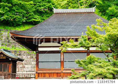 Views of Kiyomizu-dera temple in Kyoto, Japan 118345764
