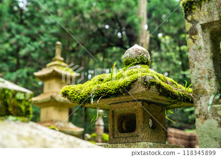 Okunoin Cemetery in Wakayama, Japan Okunoin Cemetery in Wakayama, Japan 118345899