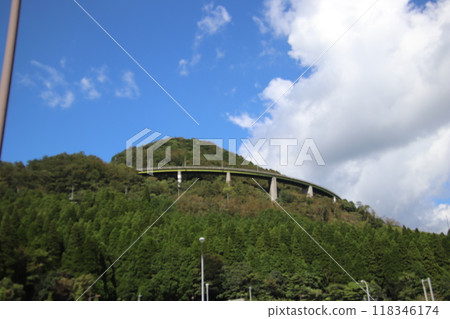 Loop Bridge on National Route 221 Loop Bridge on National Route 221 118346174
