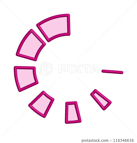 Loading bar icon template Loading bar icon template 118346638