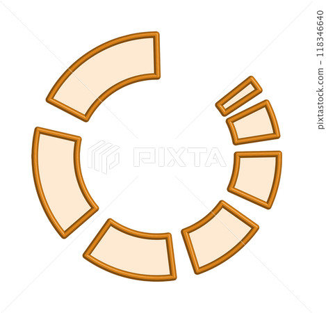 Loading bar icon template Loading bar icon template 118346640