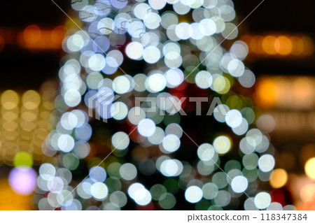 Illumination bokeh image material 118347384