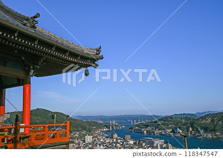 廣島/尾道千光寺主殿及尾道城市景觀 118347547