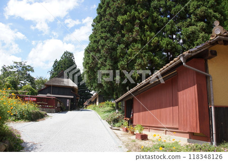 備中吹屋 吹屋故鄉村街景 118348126