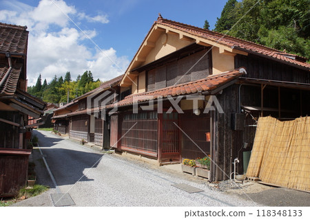 The townscape of Fukiya in Bitchu, Fukiya Furusato Village The townscape of Fukiya in Bitchu, Fukiya Furusato Village 118348133