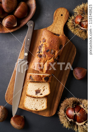 Chestnut Pound Cake 118348625