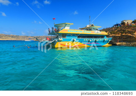 Comino's Blue Lagoon 118348693