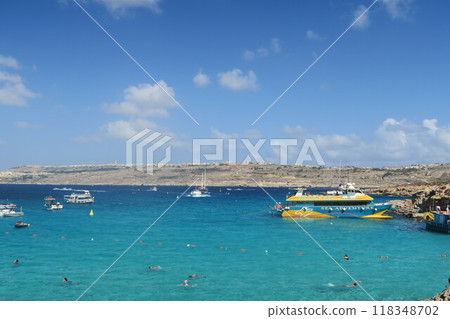 Comino's Blue Lagoon 118348702