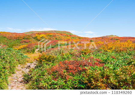 秋季攀登彌石石岳（銀命水避難小屋～育石平） 118349260