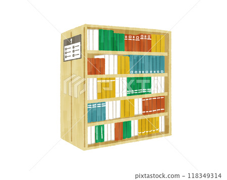 Library Shelves - Gash 118349314