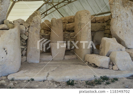 哈賈伊姆神廟,馬耳他世界遺產巨石神廟之一,神諭廳 哈賈伊姆神廟,馬耳他世界遺產巨石神廟之一,神諭廳 118349702