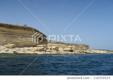 從馬耳他馬爾薩什洛克出發的海岸線巡遊 118350525