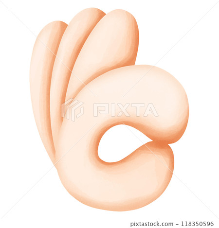 pink donut with concept for design and product 118350596