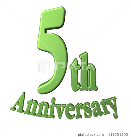 3DCG角色「5th Anniversary/5週年」綠、綠 3DCG角色「5th Anniversary/5週年」綠、綠 118351290