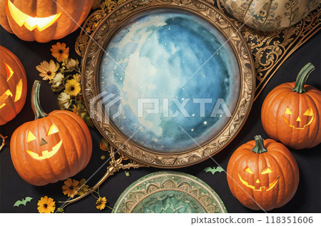 Halloween pumpkin 118351606