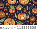 Halloween pumpkin 118351608