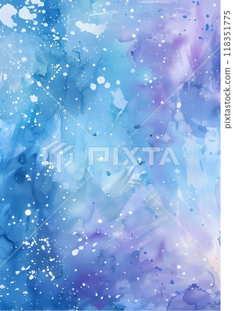 The galaxy in light blue purple with stars 118351775