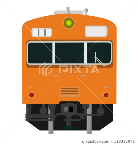 JNR 103 系列列車 - 橙朱紅:鐵路圖標 JNR 103 系列列車 - 橙朱紅:鐵路圖標 118352078