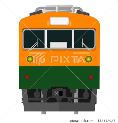 JNR 143 Series Train - Kumoni 143 Shonan Color: Railway Icon 118352081