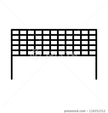 Volleyball net 118352312