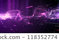 Star light with dynamic particles elegant abstract background 118352774