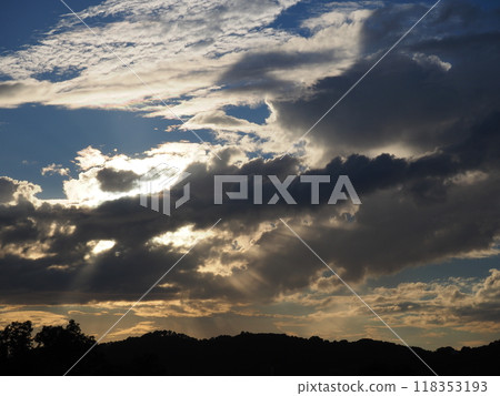 美妙的日落風景 美妙的日落風景 118353193