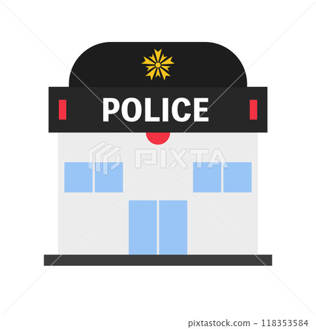 警察局圖示 118353584