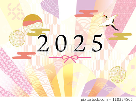 2025 蛇年新年賀卡模板 118354565