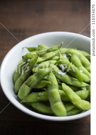 Boiled Edamame 118354870