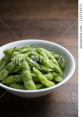 煮熟的毛豆 118354873