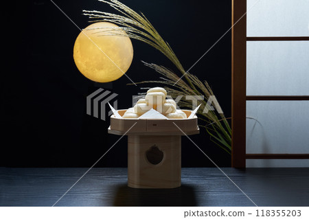 Tsukimi dango image Tsukimi dango image 118355203