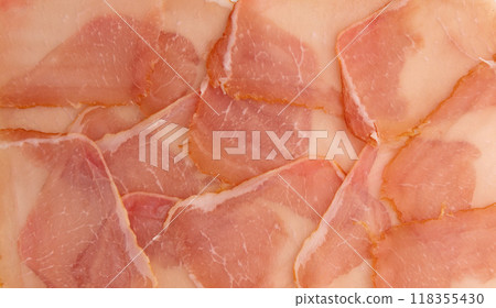 pieces of balyk, background pieces of balyk, background 118355430