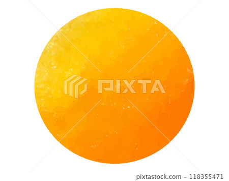 Simple gold circle, single frame, circle 118355471