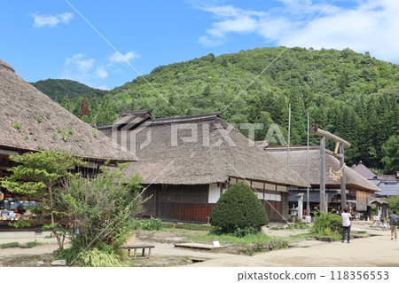 Ouchijuku, a popular tourist spot in Aizu with an Edo atmosphere Ouchijuku, a popular tourist spot in Aizu with an Edo atmosphere 118356553
