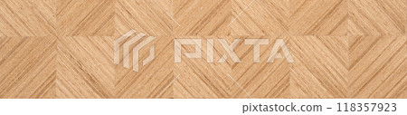 Symmetrical parquet veneer showcasing the artistry of wood patterns Symmetrical parquet veneer showcasing the artistry of wood patterns 118357923