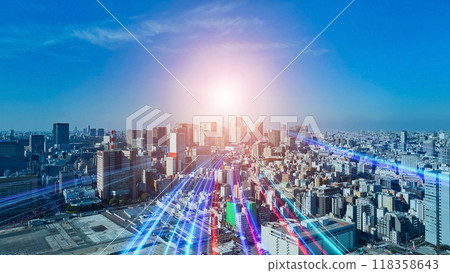 A belt of light that connects to the future 118358643