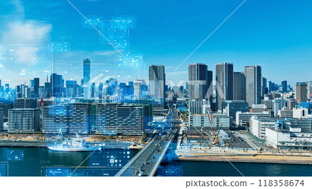 城市與科技航拍 118358674