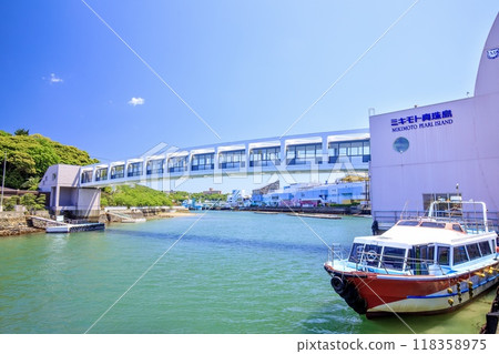 鳥羽市禦木本珍珠島風景 118358975