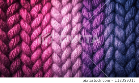 Close-up of woolen knit texture background 118359315