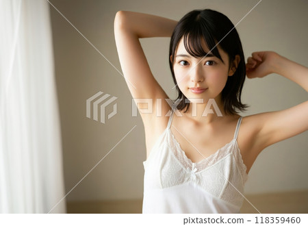 Beautiful woman  118359460