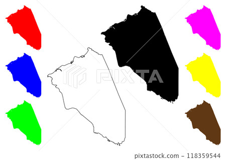 Burlington County, New Jersey (U.S. county, United States of America, USA, U.S., US) map vector illustration, scribble sketch Burlington map Burlington County, New Jersey (U.S. county, United States of America, USA, U.S., US) map vector illustration, scribble sketch Burlington map 118359544