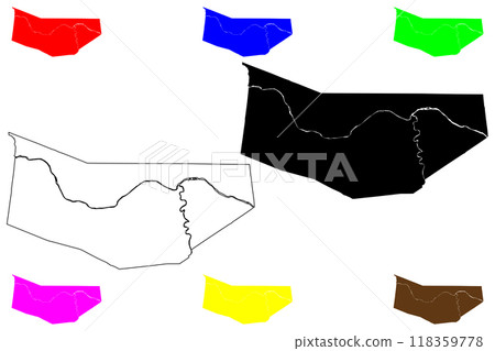 Montgomery County, New York State (U.S. county, United States of America, USA, U.S., US) map vector illustration, scribble sketch Montgomery map Montgomery County, New York State (U.S. county, United States of America, USA, U.S., US) map vector illustration, scribble sketch Montgomery map 118359778
