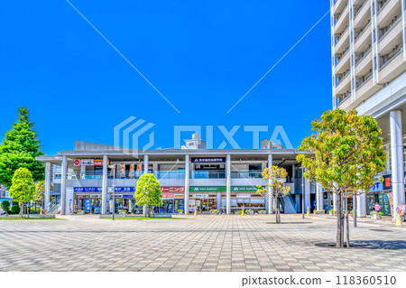 東京國領調布市的都市景觀 東京國領調布市的都市景觀 118360510