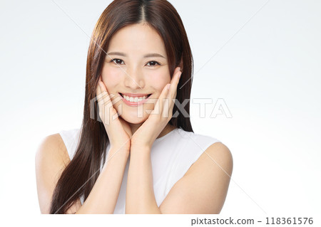 年輕的女士的肖像 118361576