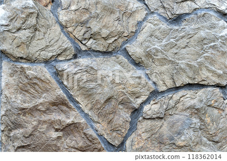 Color stone wall, background, texture 118362014
